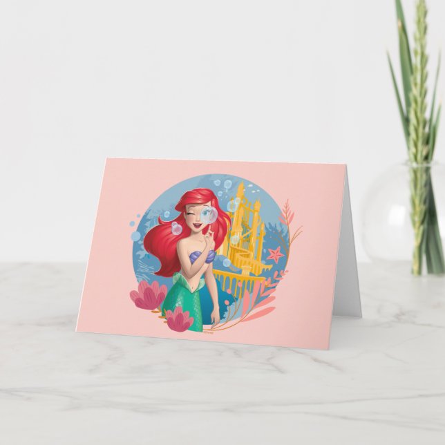 Carte Badge de bulle Ariel (Devant)
