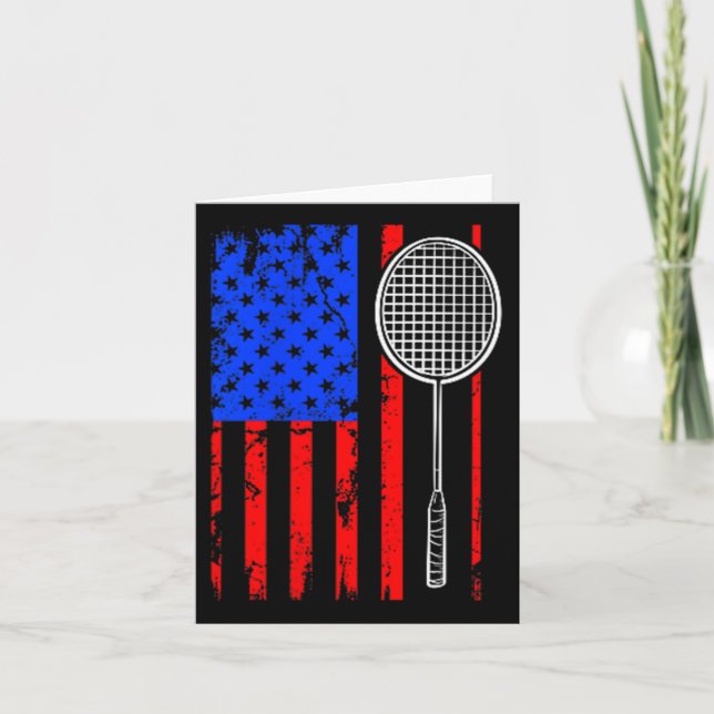 Carte Badminton (Devant)