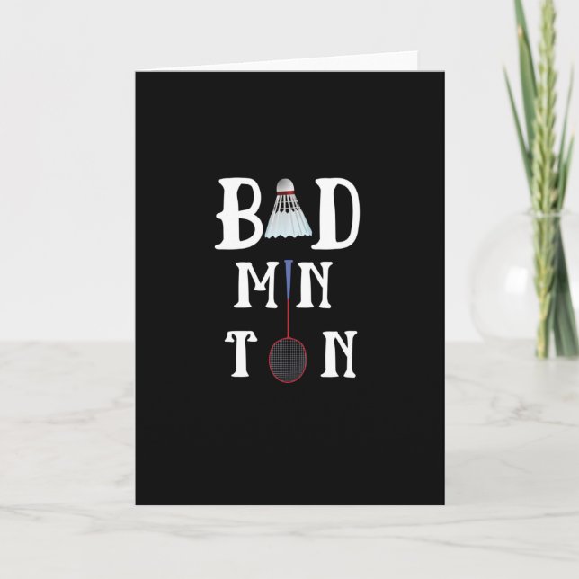 Carte Badminton 2 (Devant)