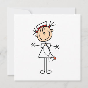 Carte Baguette blanche Figure Infirmière 2