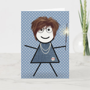 Carte Baguette de la Fête des Mères avec Sparkler