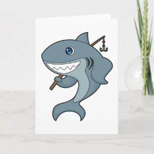 Carte Baguette de pêche du requin