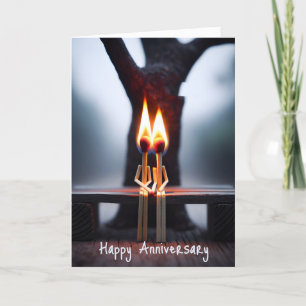 Carte Baguettes Anniversaires Avec Flames
