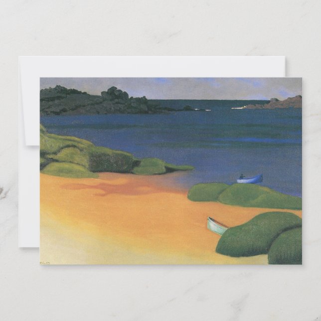 Carte Baie de Tregastel par Felix Vallotton, Art (Devant)