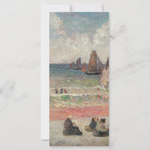 Carte Baignade Dieppe par Paul Gauguin, Art Vintage