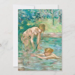 Carte Baigneuses   Berthe Morisot