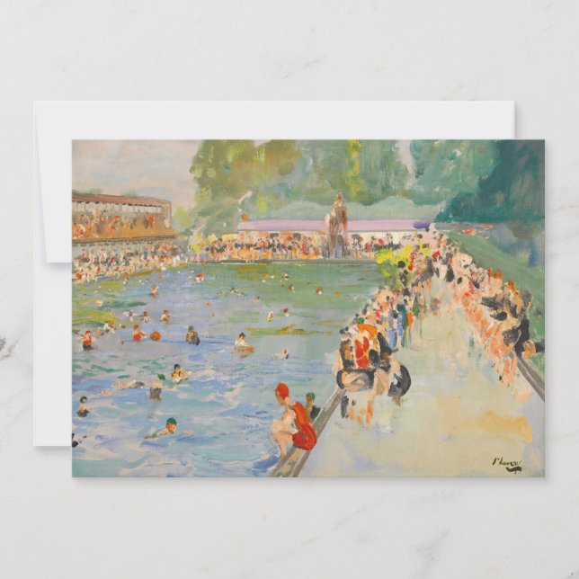Carte Bains Chiswick | Sir John Lavery (Devant)