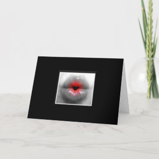 Carte Baiser de coeur