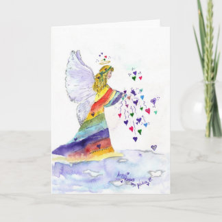 Carte Baisers d'ange