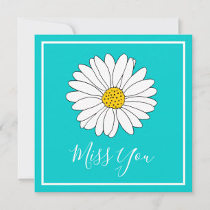 Carte Baisson jaune blanc turquoise