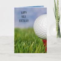 Bal de golf à demi-anniversaire