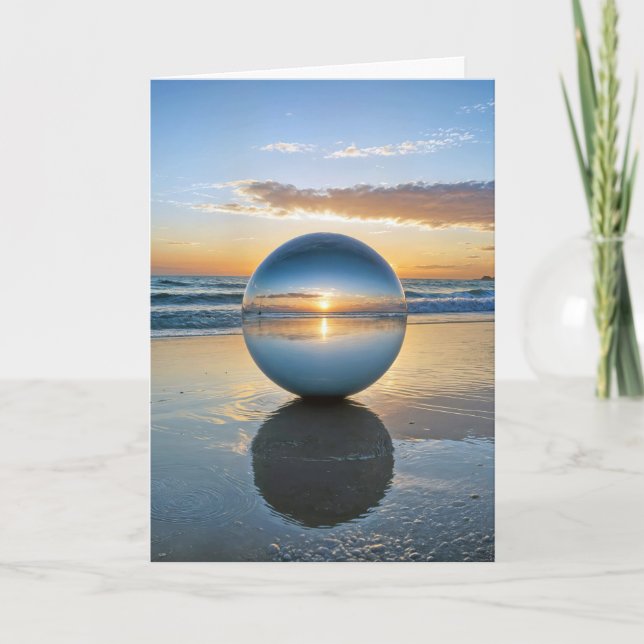 Carte Bal De Lens Anniversaire Sur La Plage (Devant)