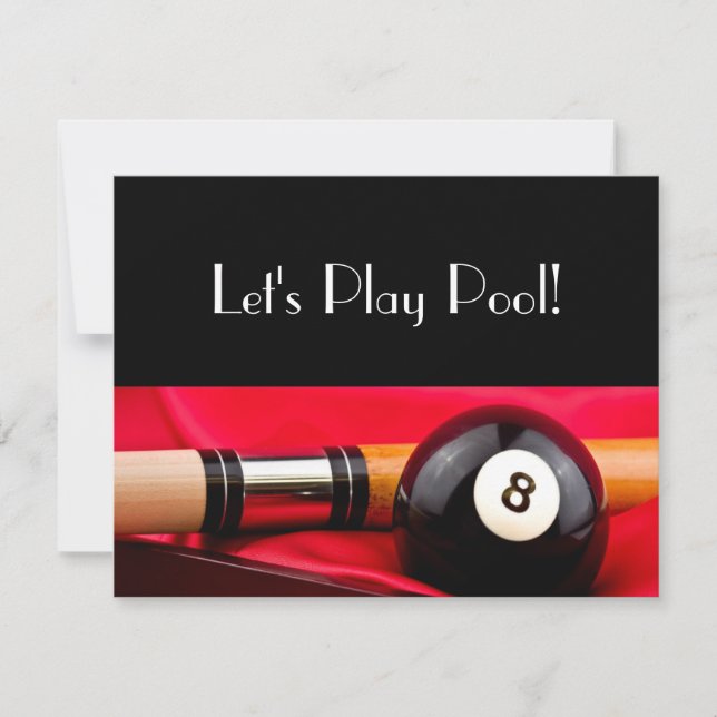 Carte Bal de piscine et repère (Devant)