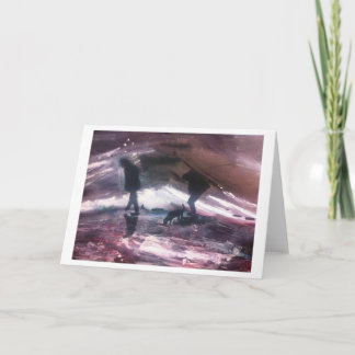 Carte Balade au bord des vagues