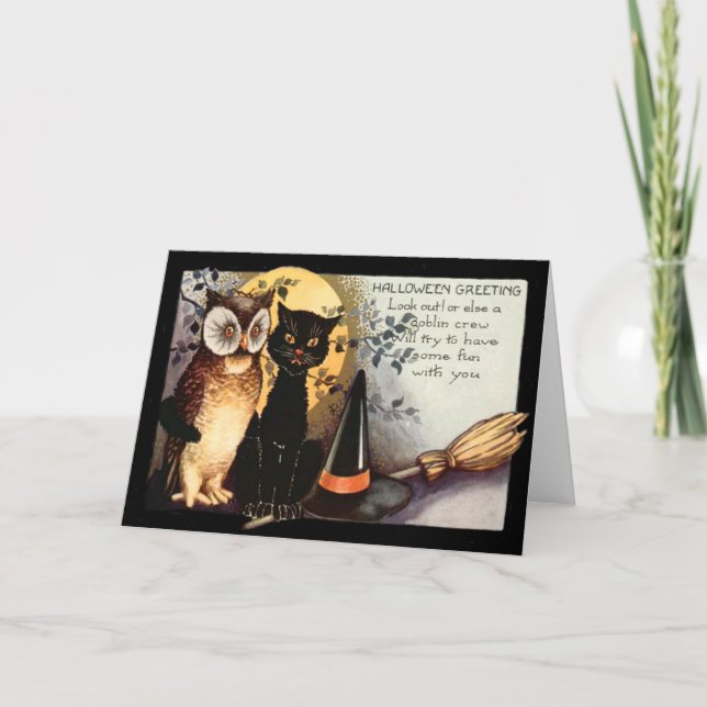 Carte Balai du casquette de la sorcière de Pleine lune (Devant)