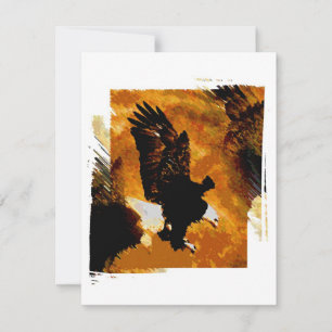 Carte Bald American Eagle Landing
