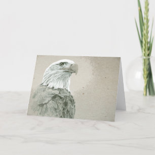 Carte Bald Eagle Note Card