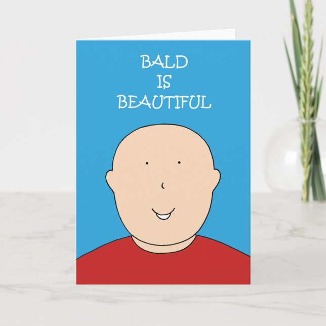 Carte Bald est un magnifique dessin (Devant)