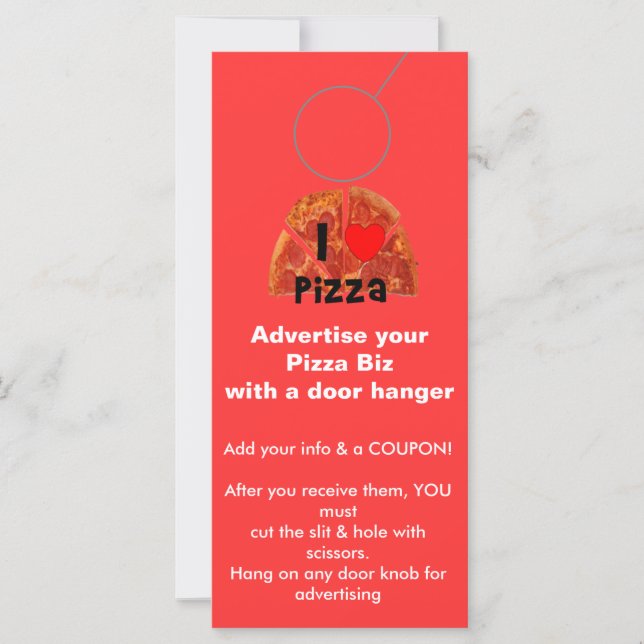 Carte Balises promotionnelles des AFFICHETTES DE PORTE p (Devant)