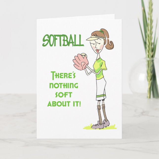 Carte Balle de softball (Devant)
