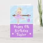 Ballerina Blonde Cheveux fille pourpre heureux ann