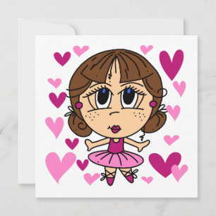 Carte Ballerina Girl