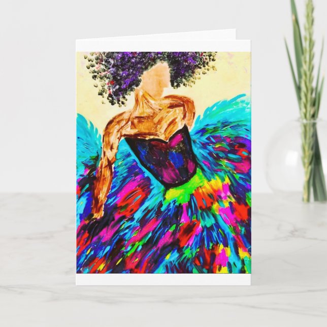 Carte Ballerina Note<Blank Inside> (Devant)
