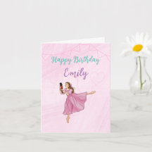 Ballerina Nutcracker - Nom personnalisé Anniversai