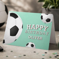 Balles de football de soccer Sports Joyeux Anniver