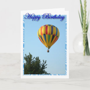 Carte Ballons à air chaud