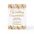 Ballons Félicitations pour le mariage