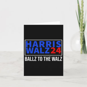Carte Ballz To The W Harris W 2024 Kalama Harris Valse 2