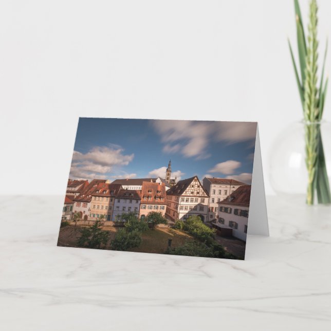 Carte Bamberg Allemagne (Devant)