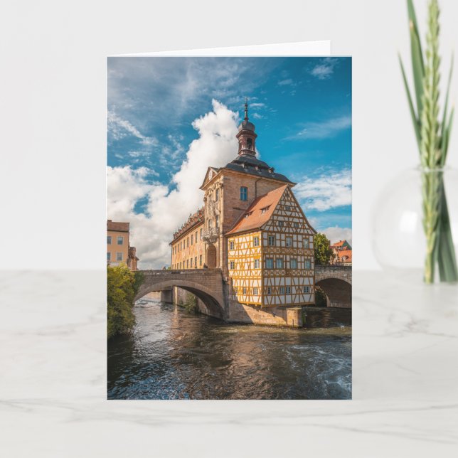 Carte Bamberg Allemagne (Devant)