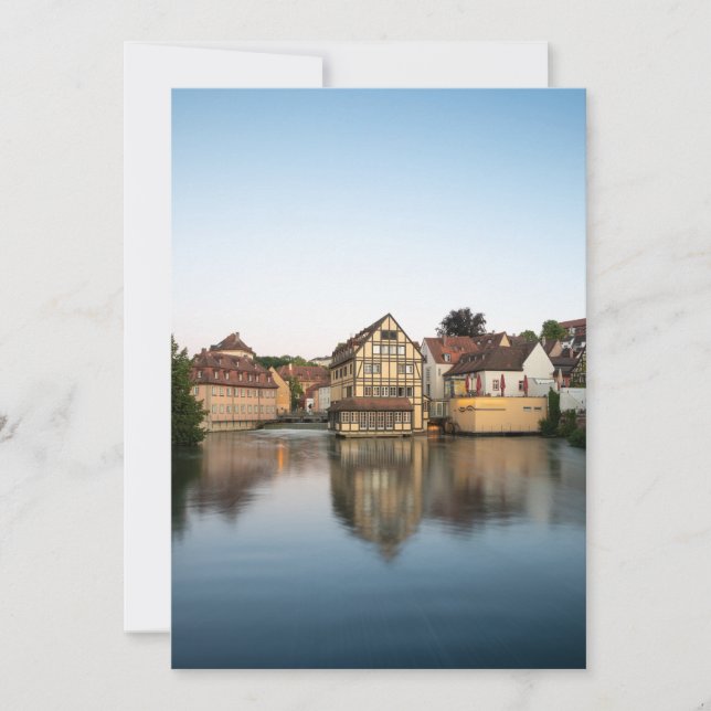 Carte Bamberg Allemagne Photo (Devant)