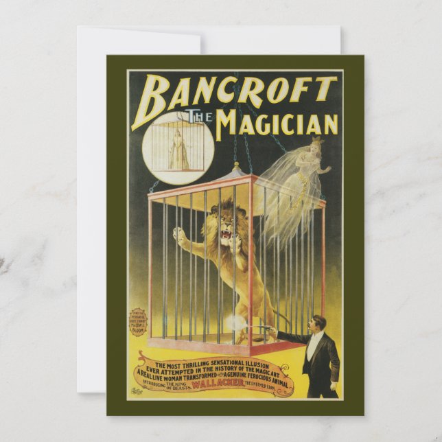 Carte Bancroft the Magician c 1897 (Devant)