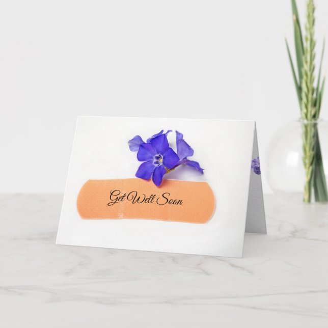 Carte bandage sur la fleur de myrte (Devant)