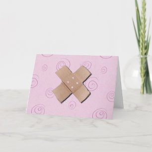 Carte Bandage X Get Well