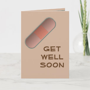 Carte Bandaid Va Bien Bientôt