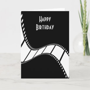 Carte Bande de film Joyeux anniversaire