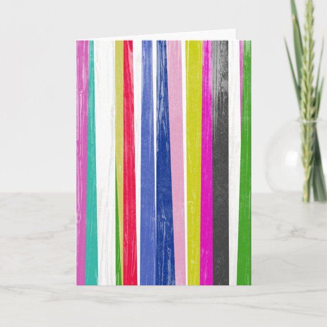 Carte Bandes verticales (Devant)
