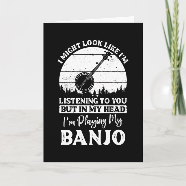 Carte Banjo (Devant)