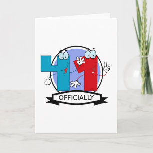 Carte Bannière d'anniversaire officielle 41