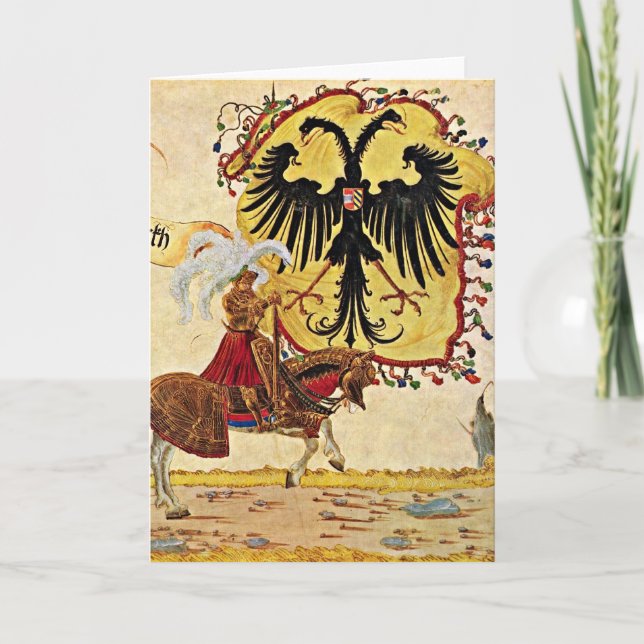 Carte Bannière De Reichsbanner Et Épée Par Albrecht Altd (Devant)