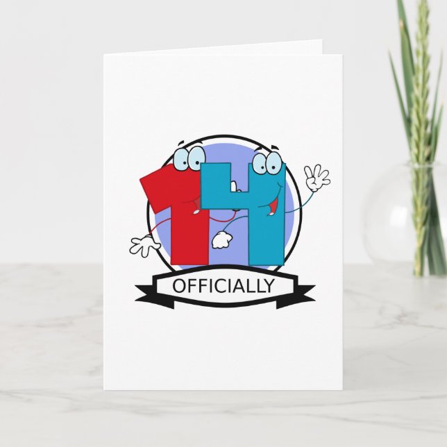 Carte Bannière officielle 14 Anniversaire (Devant)