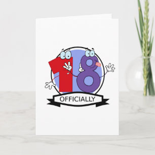 Carte Bannière officielle 18 Anniversaire