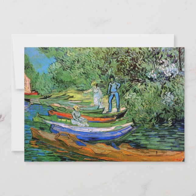 Carte Banque de l'Oise à Auvers par Vincent van Gogh (Devant)
