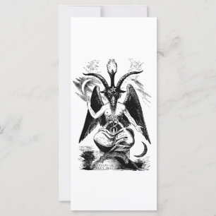 Carte Baphomet (noir)