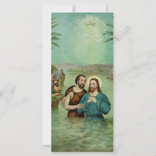 Carte Baptême de Jésus-Christ