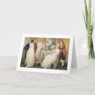 Carte Baptême de l'héritier, (huile sur la toile) Se